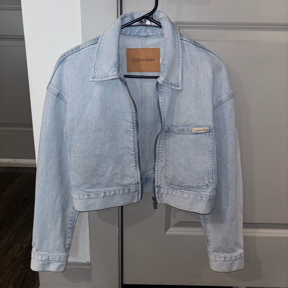 Calvin Klein Light Wash Denim Jacket